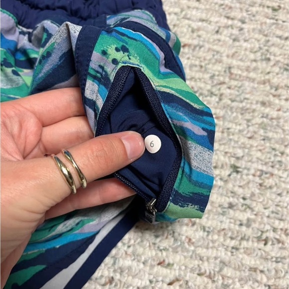 Lululemon shorts. Size 6. Dot confirmed. Lined. Summer. Gym. Workout. - Picture 4 of 6